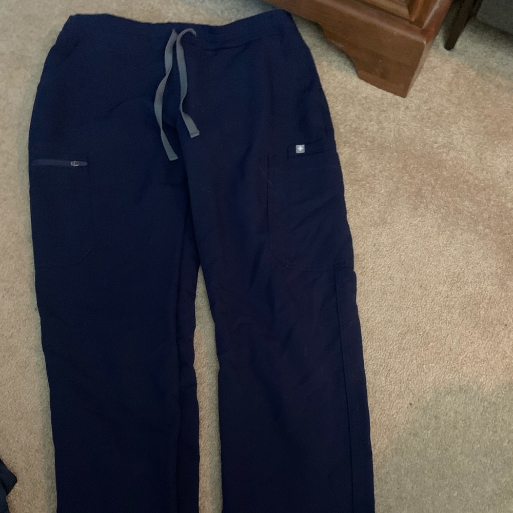 Figs straight leg scrub pants. S/P
